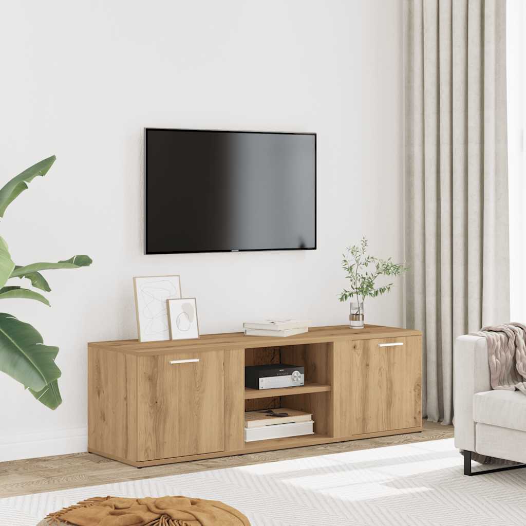 foto del prodotto mobile porta tv rovere artigianale legno multistrato