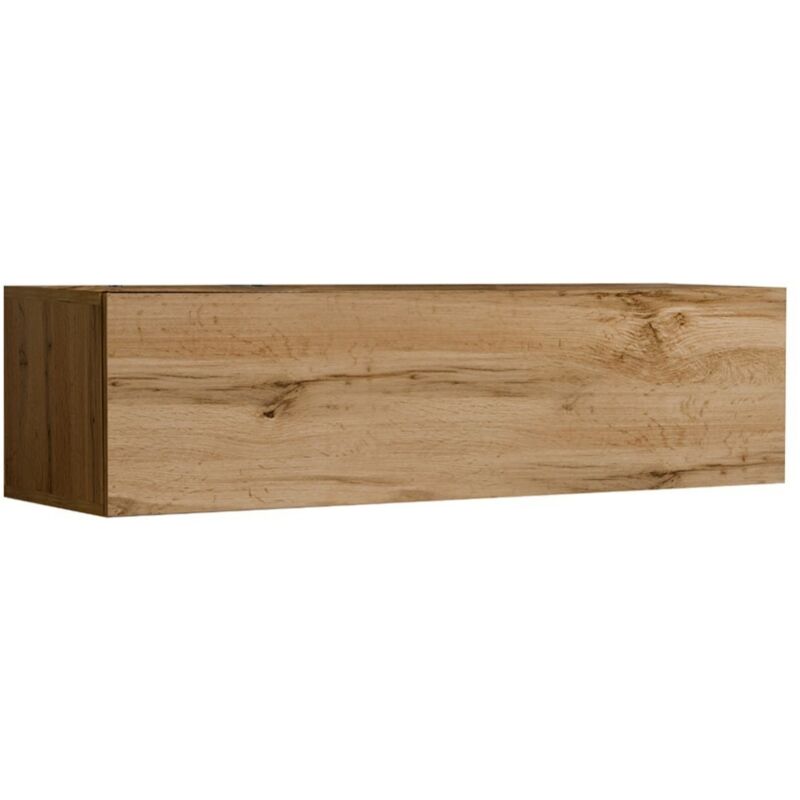 foto del prodotto mobile porta tv sospeso colore quercia wotan 120cm collezione switch.