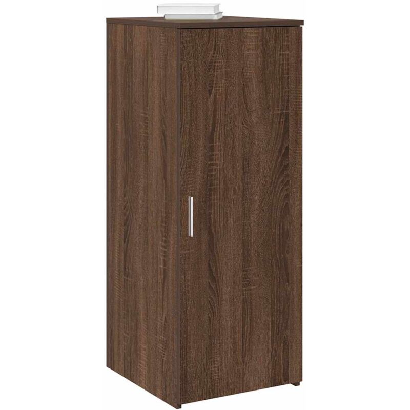 foto del prodotto mobile portaoggetti rovere marrone 40x45x103,5 cm in truciolato vidaxl