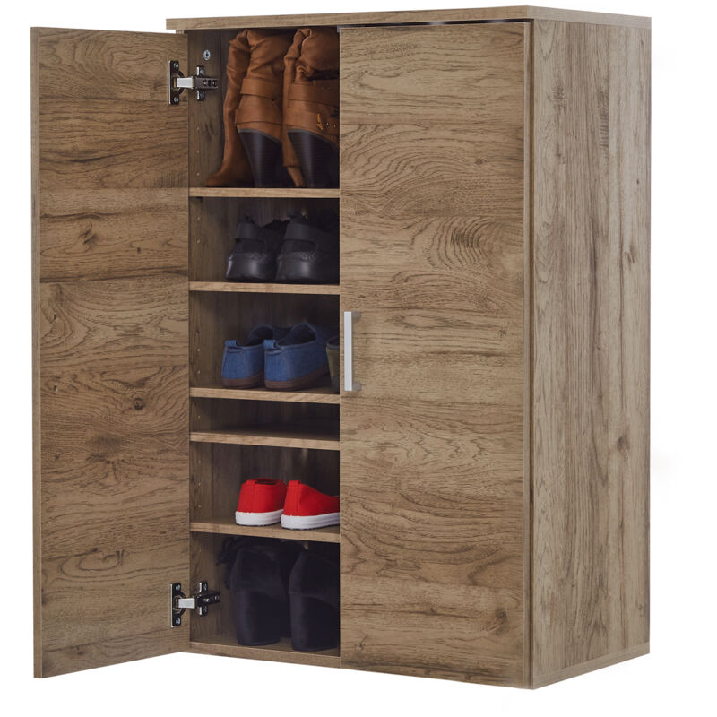 foto del prodotto mobile, scaffale, armadio, scarpiera, 6 scomparti, modulare, contiene 18 paia, salvaspazio, ingresso, cameretta, salotto, ufficio shoe cabinet