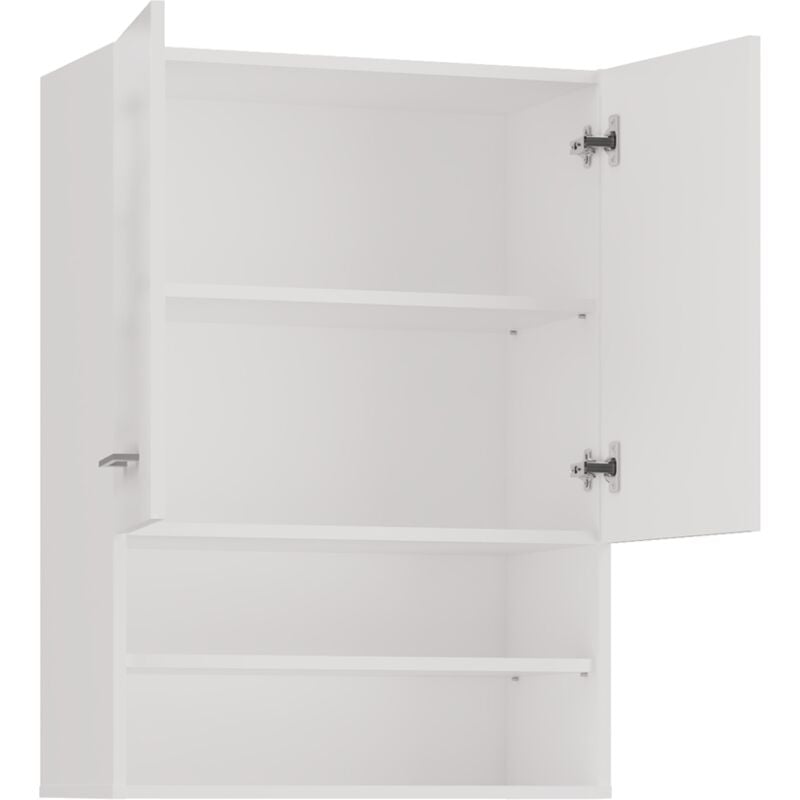 foto del prodotto mobile sopra lavatrice pola mini dk bianco lucido