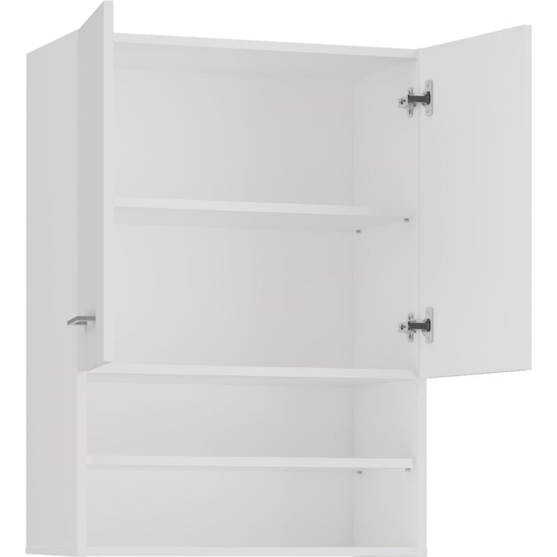 foto del prodotto mobile sopra lavatrice pola mini dk bianco opaco