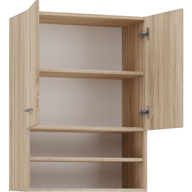 foto del prodotto mobile sopra lavatrice pola mini dk rovere sonoma