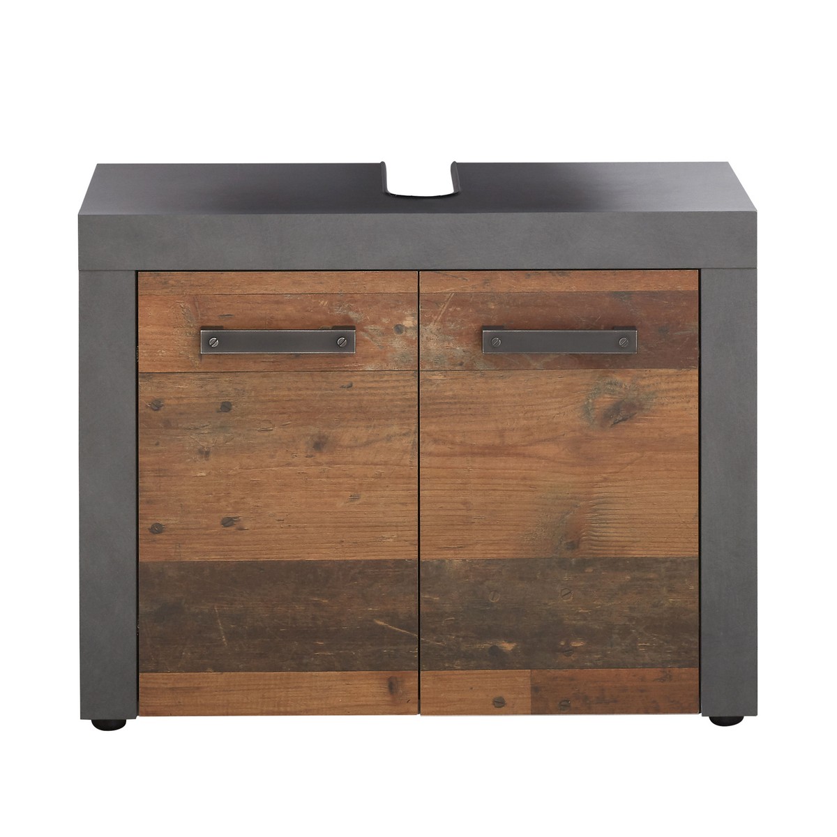 foto del prodotto mobile sotto lavabo indy, marrone, truciolare melaminico, 72x56x34 cm, epikasa