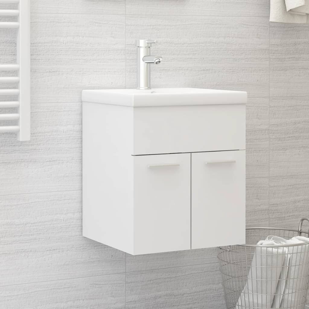 foto del prodotto mobile sottolavabo bianco 41x38,5x46 cm in multistrato cod mxl 13607