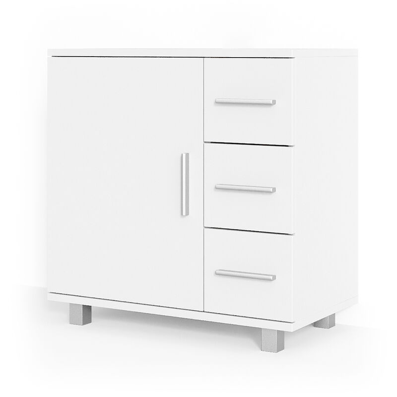 foto del prodotto mobile sottolavabo per bagno ilias, bianco, 60 x 60 cm vicco