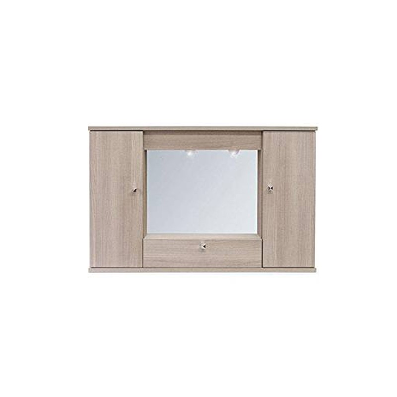 foto del prodotto mobile specchiera da bagno olmo 2 ante con ribalta h.61x93x14 cm