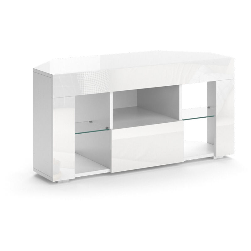 foto del prodotto mobile tv denver, bianco, 100 x 50 cm vicco