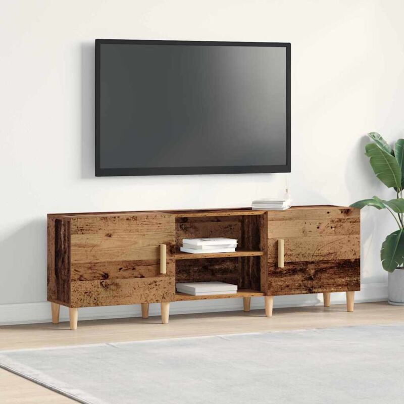 foto del prodotto mobile tv in legno vecchio 150x30x50 cm in legno ingegnerizzato vidaxl