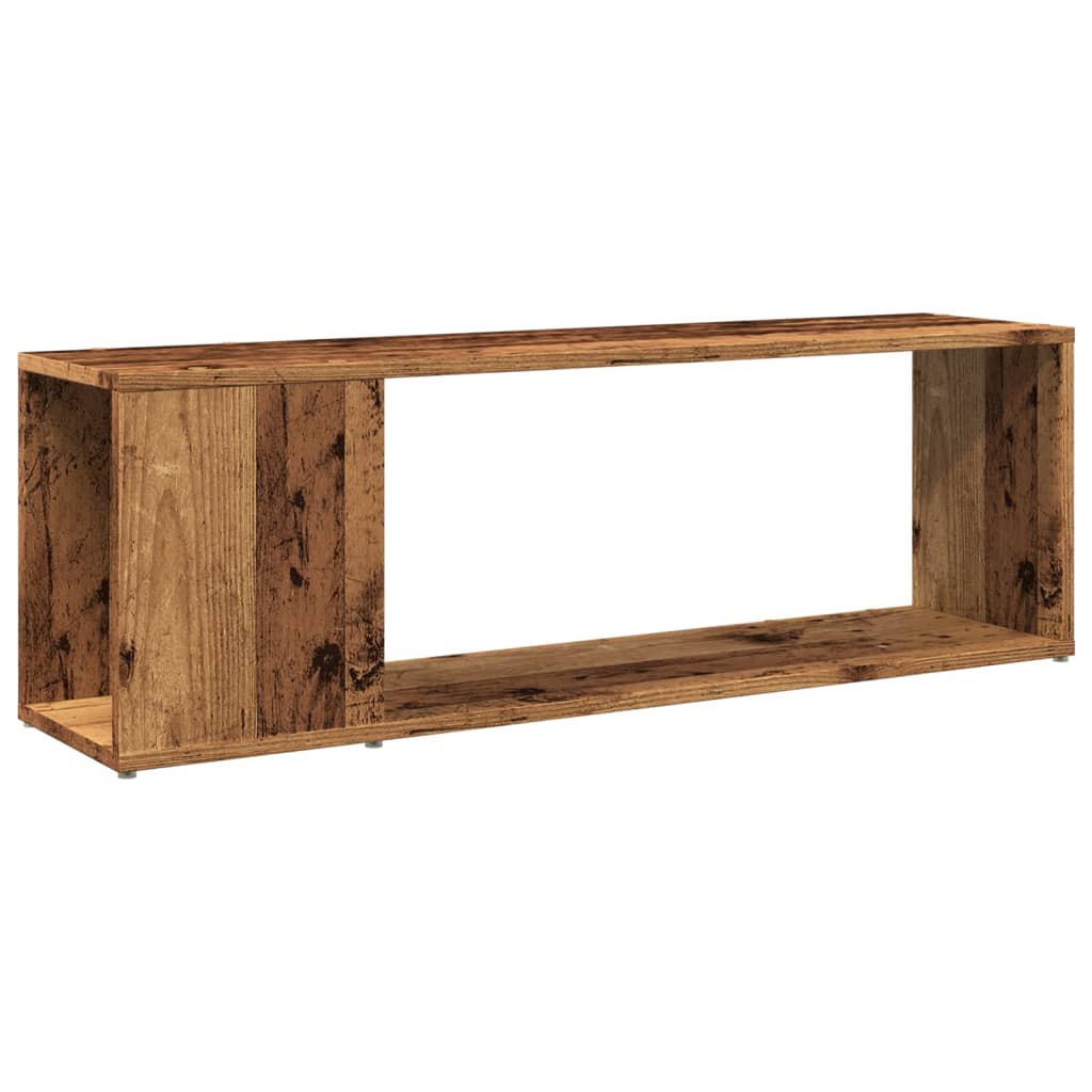 foto del prodotto mobile tv multimediale scaffale per televisione buffet televisivo sala da pranzo soggiorno camera da letto legno vecchio 100 x 24 x 32 cm derivati del legno marrone 02 0028502