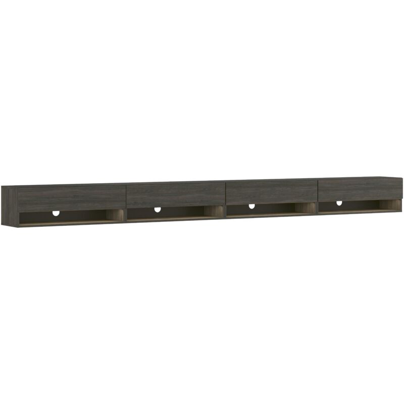 foto del prodotto mobile tv soggiorno, ampio spazio a disposizione, 360, led, mobile soggiorno, stile moderno, nero skraut home