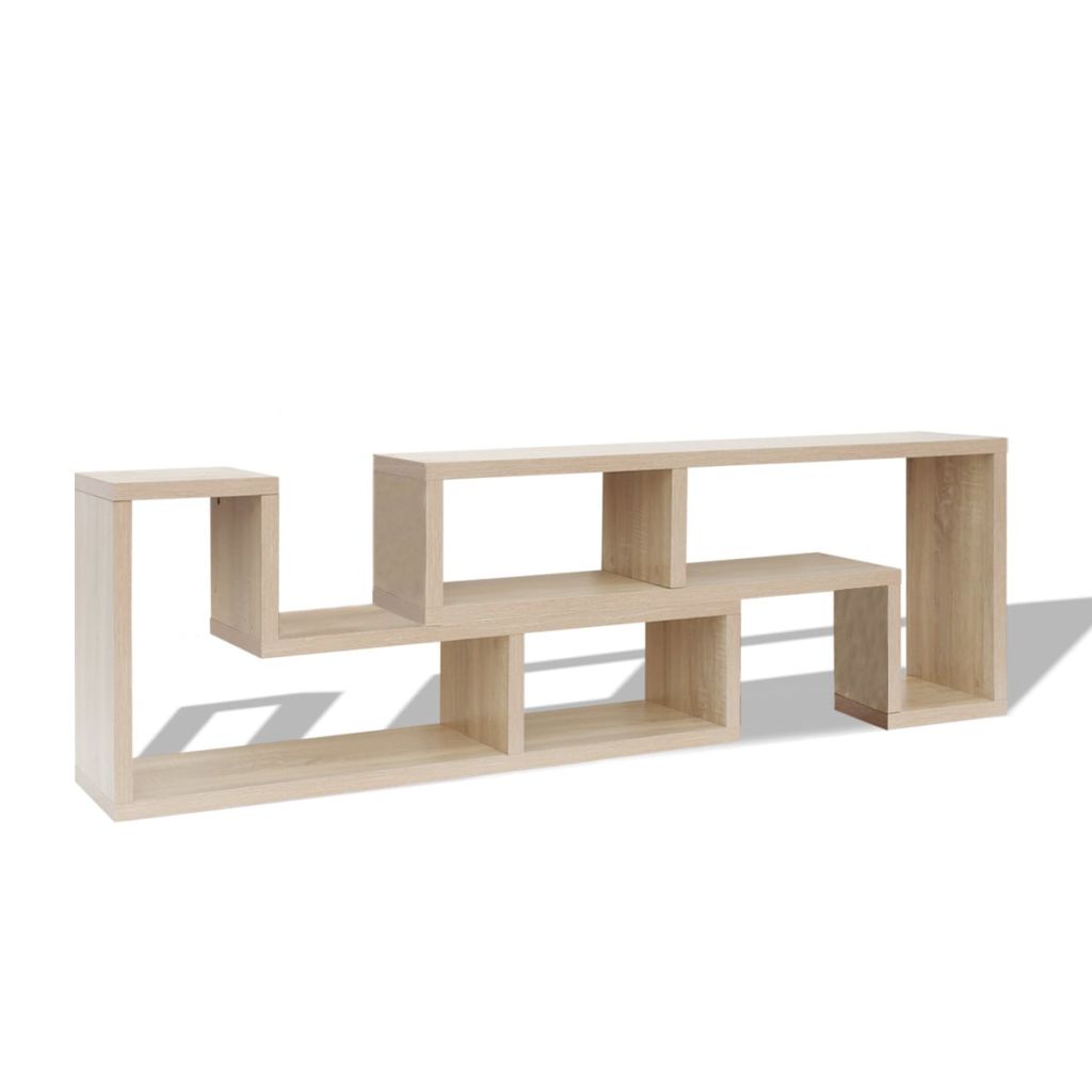 foto del prodotto mobile tv tv buffet dal design pratico a doppia l in rovere 2502055