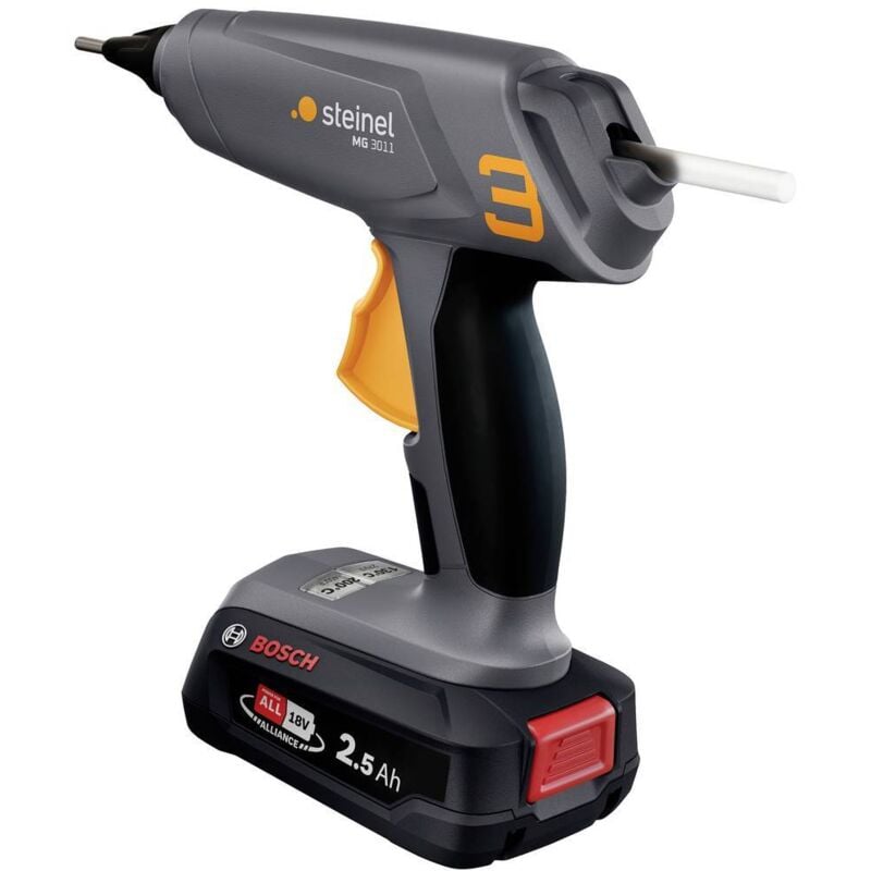 foto del prodotto mobileglue 3011 pistola colla a caldo incl. batteria ricaricabile, incl. caricabatterie 11 mm 18 v 1 pz. steinel