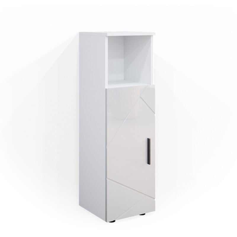foto del prodotto mobiletto bagno irma, bianco, 30 x 95 cm vicco