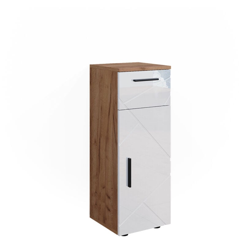 foto del prodotto mobiletto bagno irma, rovere, 30 x 81 cm vicco