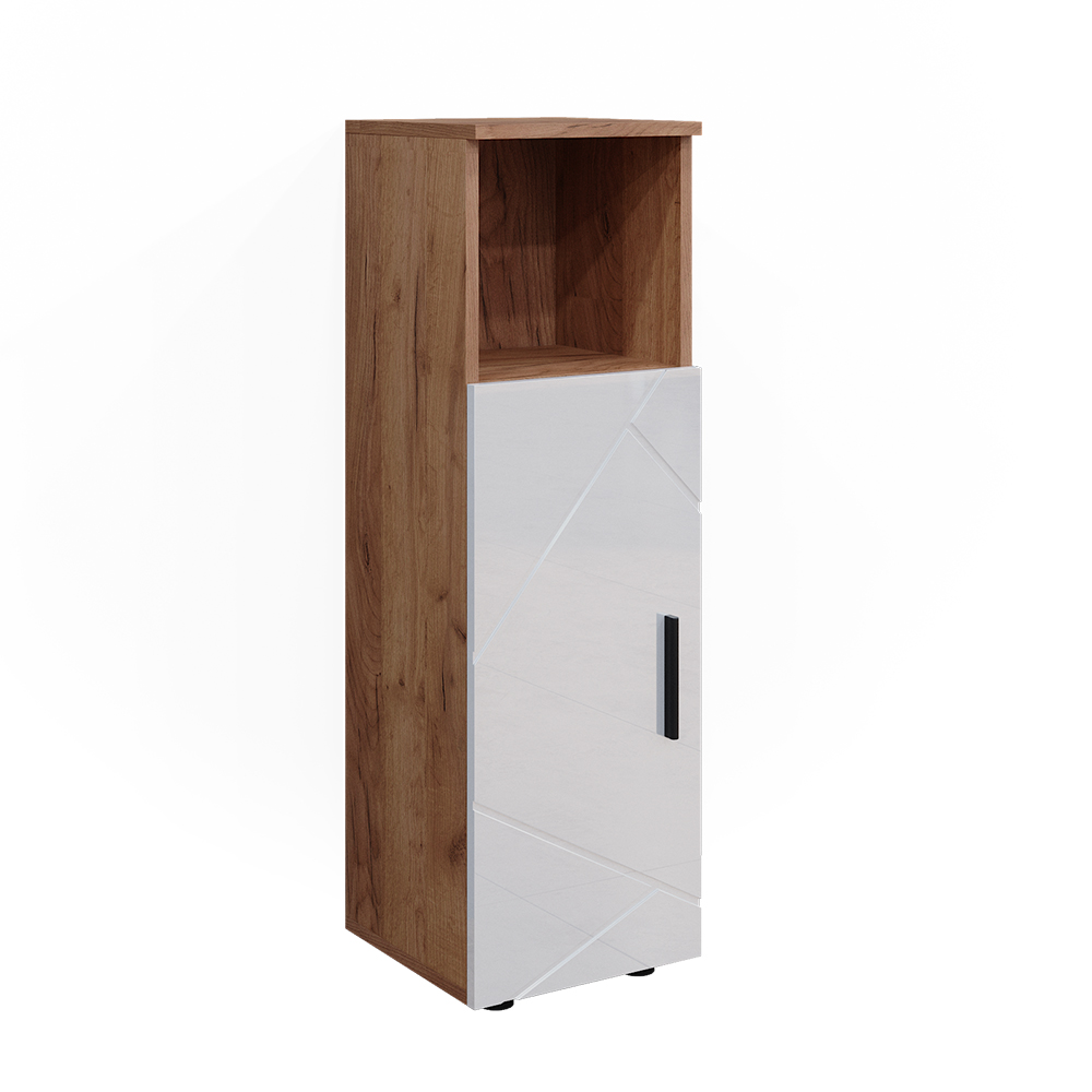 foto del prodotto mobiletto bagno irma, rovere, 30 x 95 cm vicco
