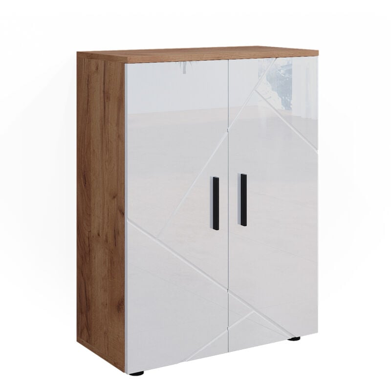 foto del prodotto mobiletto bagno irma, rovere, 60 x 81 cm vicco