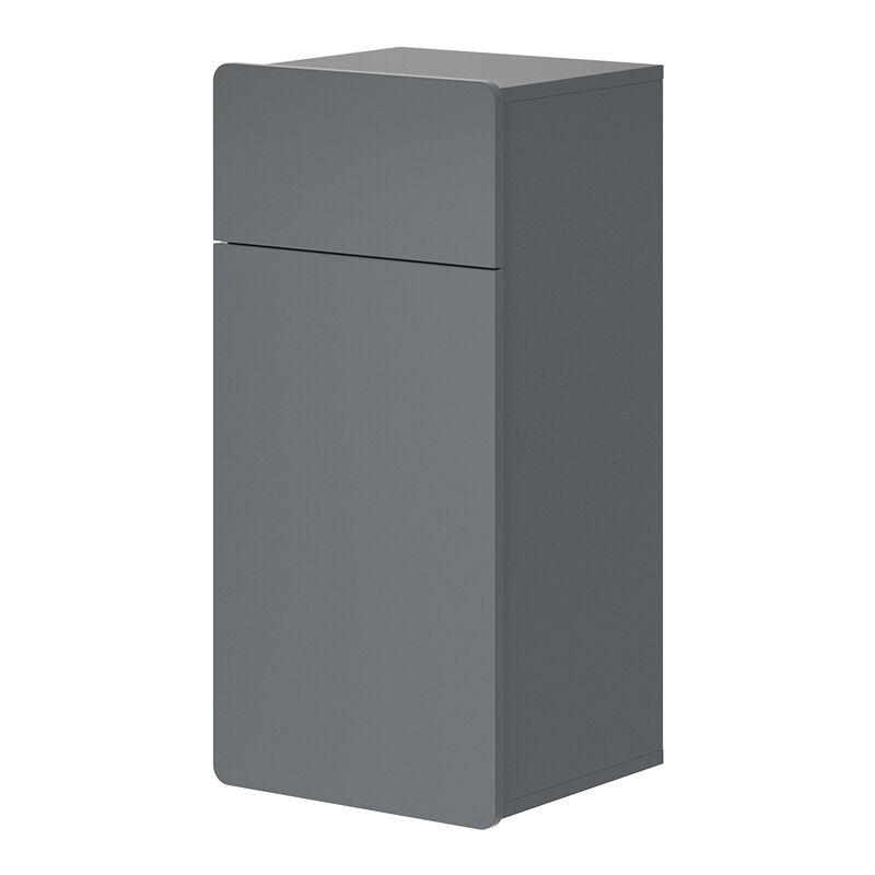 foto del prodotto mobiletto bagno izan, grigio, 36.6 x 76.6 cm vicco