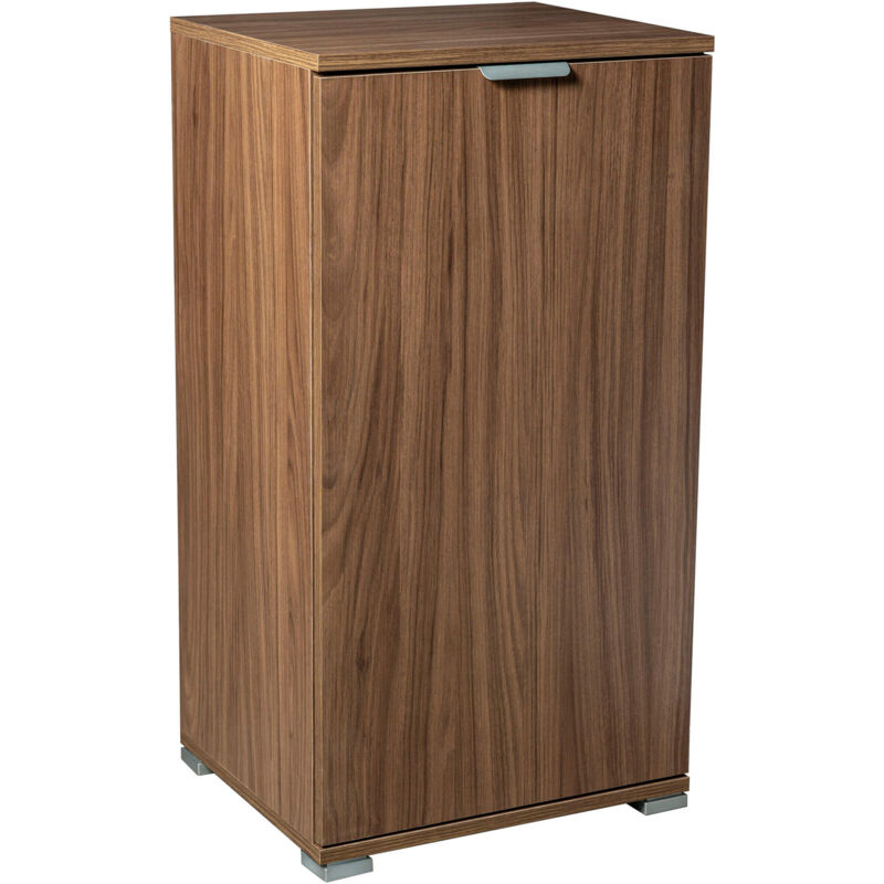 foto del prodotto mobiletto con anta in colore noce 45 x 38 x h85 cm