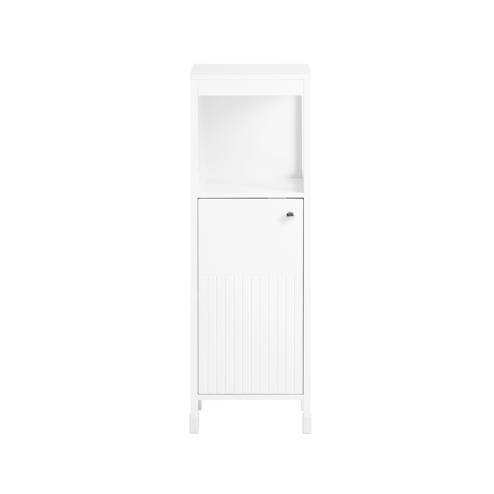 foto del prodotto mobiletto da bagno salvaspazio mobile cucina armadio bagno bianco 30x30x89cm bzr186 w