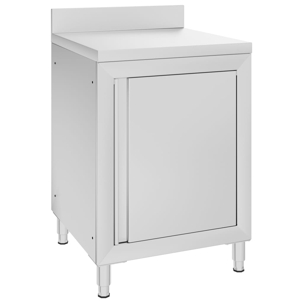 foto del prodotto mobiletto da cucina commerciale in acciaio inox 60x60x96 cmcod mxl 110244