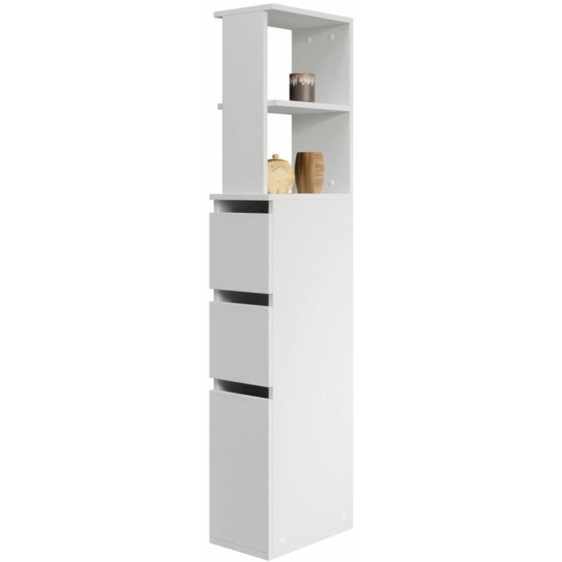 foto del prodotto mobiletto del bagno comfivo 384 , da terra, il numero di porte 0, 136x20x33cm, truciolare laminato, numero di cassetti 0