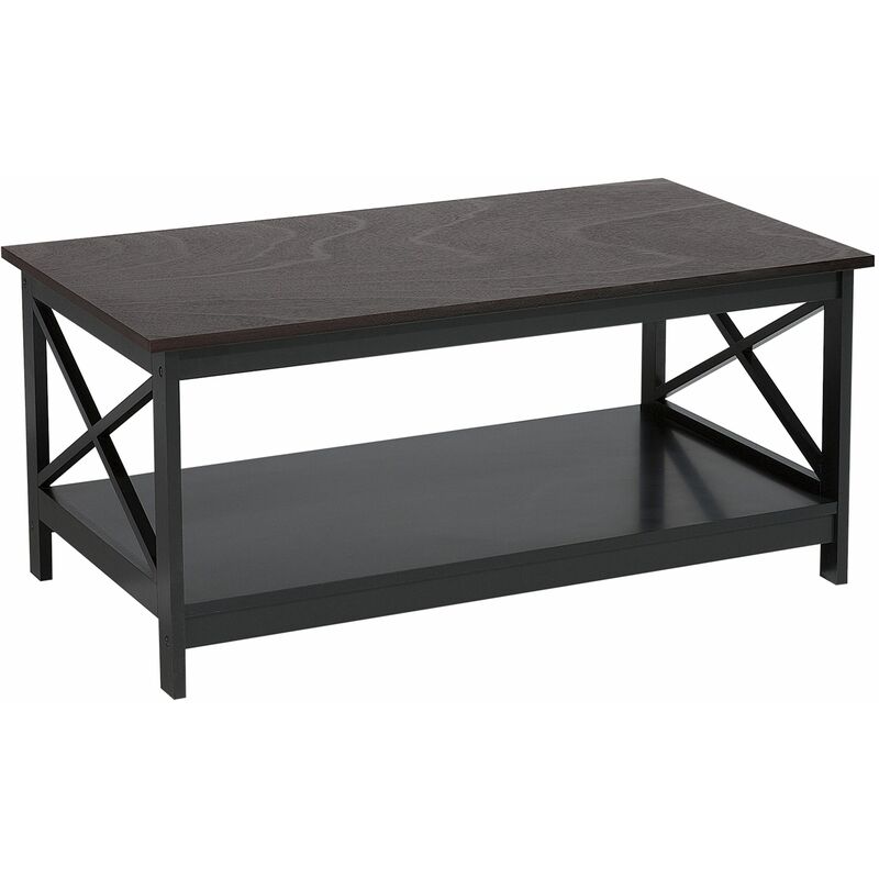 foto del prodotto mobiletto in laminato nero design vintage foster