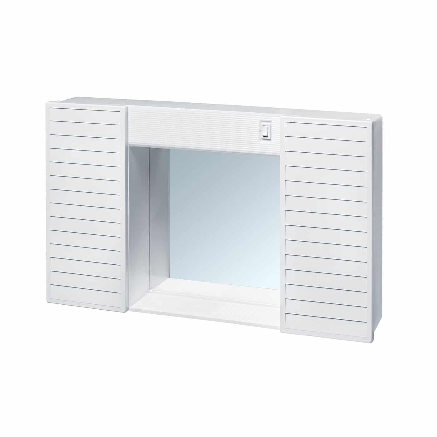 foto del prodotto mobiletto simpaty con specchiera e predisposizione luce 1150 cr1