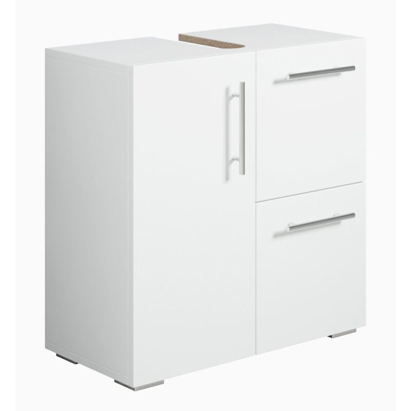 foto del prodotto mobili da bagno mars 60 x 30 x 60cm bianco armadio mobiletto lavabo
