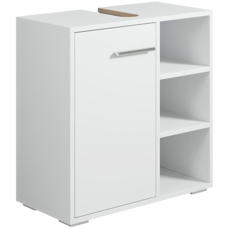 foto del prodotto mobili da bagno neptunus 60 x 28 x 60cm bianco armadio mobiletto lavabo
