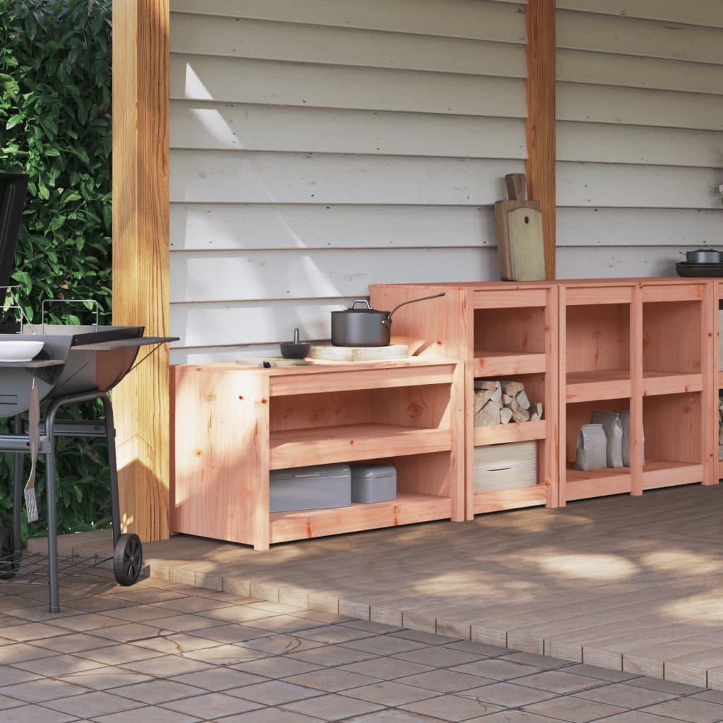 foto del prodotto mobili da cucina da esterno 2 pz in legno massello di douglascod mxl 108605