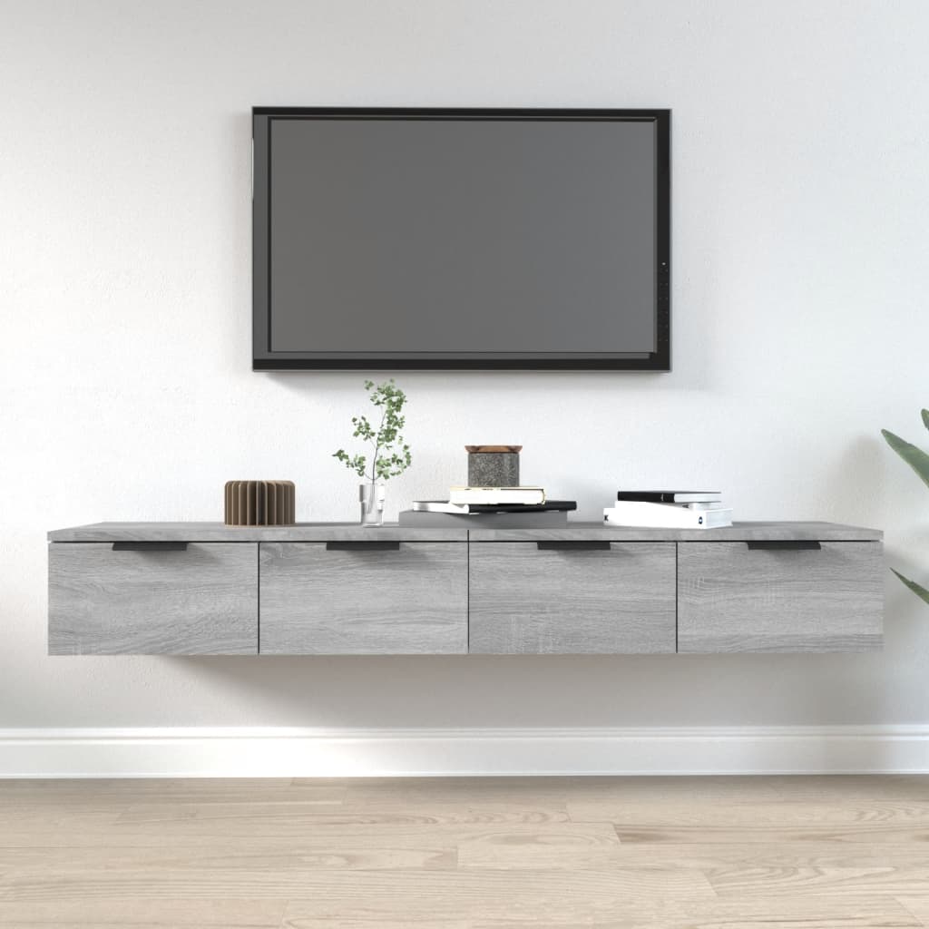 foto del prodotto mobili pensili 2 pz grigio sonoma 68x30x20 cm legno multistrato cod mxl 32859