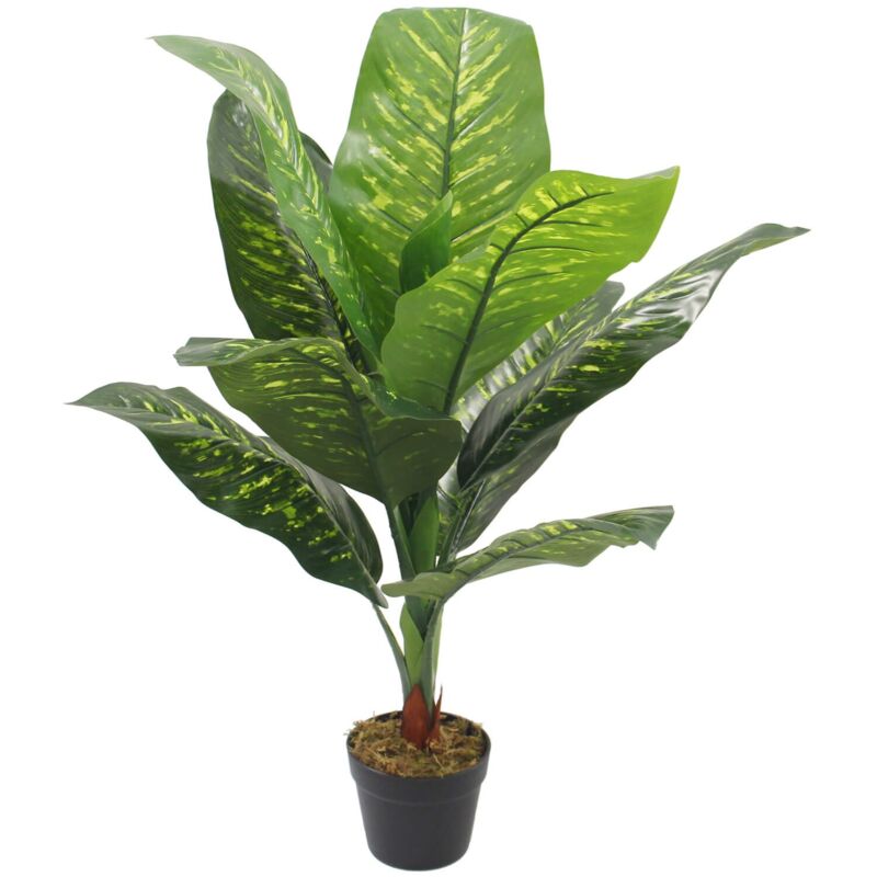 foto del prodotto mobili rebecca pianta artificiale pothos rebecca mobili hieki 90x35x35 peva polietilene verde marrone