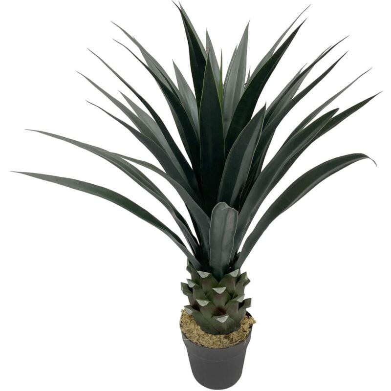 foto del prodotto mobili rebecca pianta artificiale yucca rebecca mobili sunko 90x30x30 polietilene polietilene verde marrone
