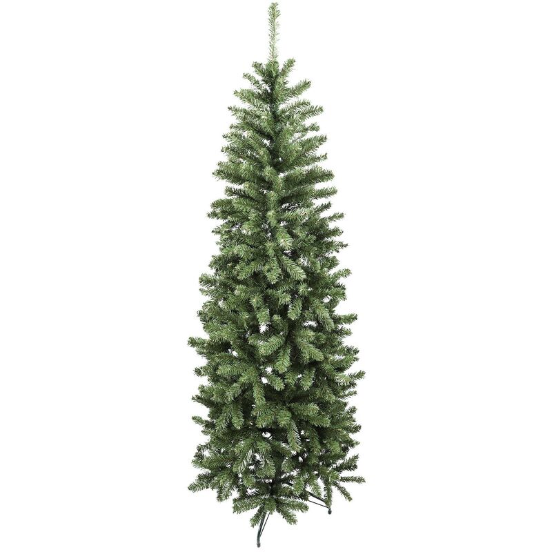 foto del prodotto mobili rebecca rebecca mobili albero di natale verde abete artificiale da 150 cm realistico e folto 497 rami