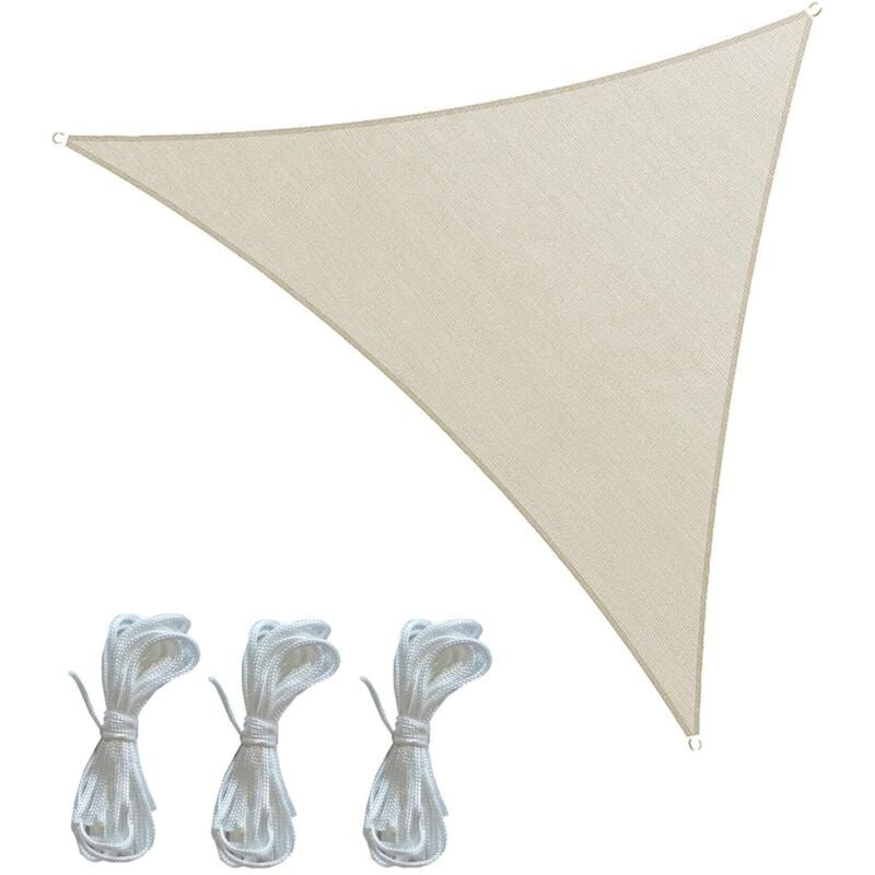 foto del prodotto mobili rebecca tenda a vela rebecca mobili gulab 360x360x360 poliestere impermeabile acciaio bianco crema