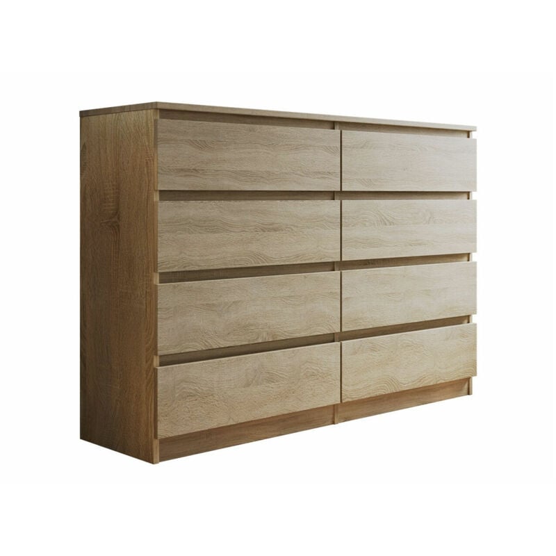 foto del prodotto mobilier1 cassettiera comfivo 162, sonoma quercia, con cassetti, numero di cassetti 0, 100x138x40cm