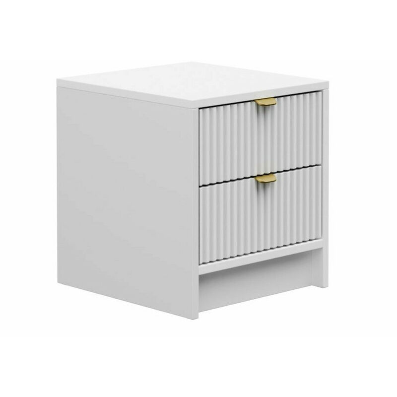 foto del prodotto mobilier1 comodino comfivo larmire 106, bianco, numero di cassetti 0, il numero di porte 0, 40x35x40cm, pannello di fibra a media densit ,