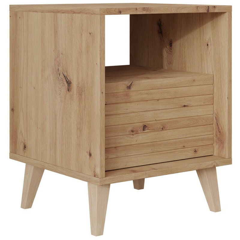 foto del prodotto mobilier1 comodino comfivo romtori 105 , numero di cassetti 0, il numero di porte 0, 52x40x40cm, pannello di fibra a media densit , truciolare