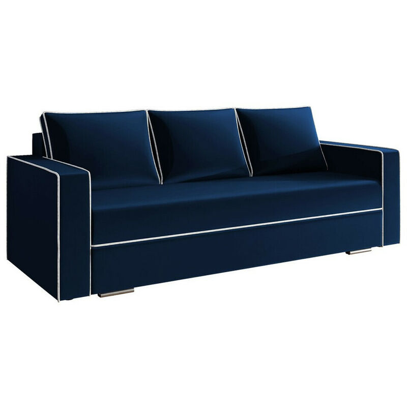 foto del prodotto mobilier1 divano letto decatur 101, amor velvet 4314 amor velvet 4317, con, 0, 91x230x92cm