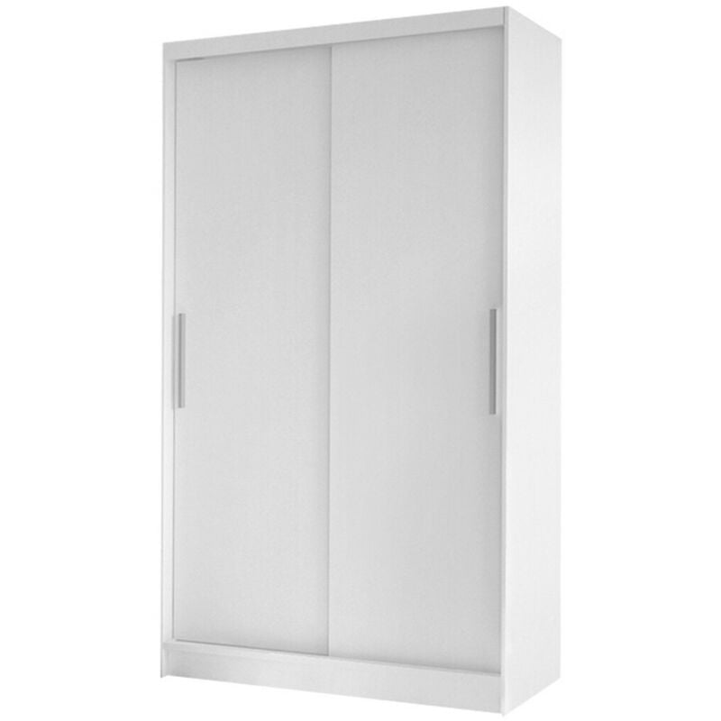 foto del prodotto mobilier1 - guardaroba closico 162, bianco, 200x100x58cm, porte guardaroba: scorrevoli, numero di ripiani: 0