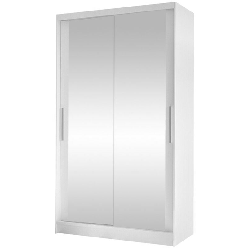 foto del prodotto mobilier1 - guardaroba closico 165, bianco, 200x100x58cm, porte guardaroba: scorrevoli, numero di ripiani: 0