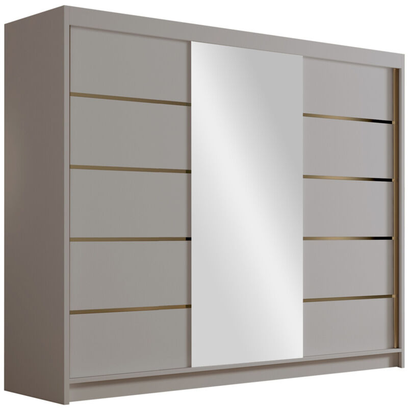 foto del prodotto mobilier1 guardaroba closico 184, cachemire, 215x250x58cm, porte guardaroba scorrevoli, numero di ripiani 0
