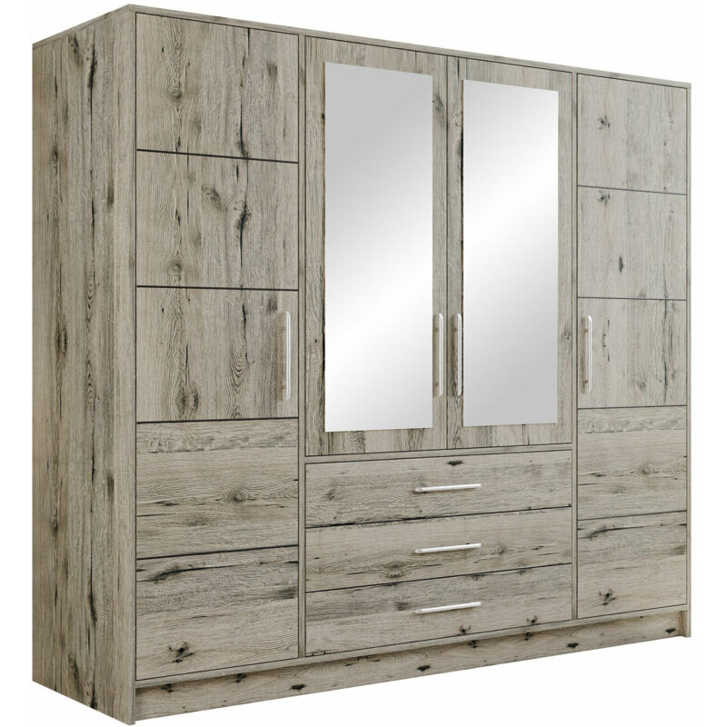 foto del prodotto mobilier1 guardaroba dortivu 116 , 200x196x58cm, porte guardaroba battenti, numero di ripiani 0