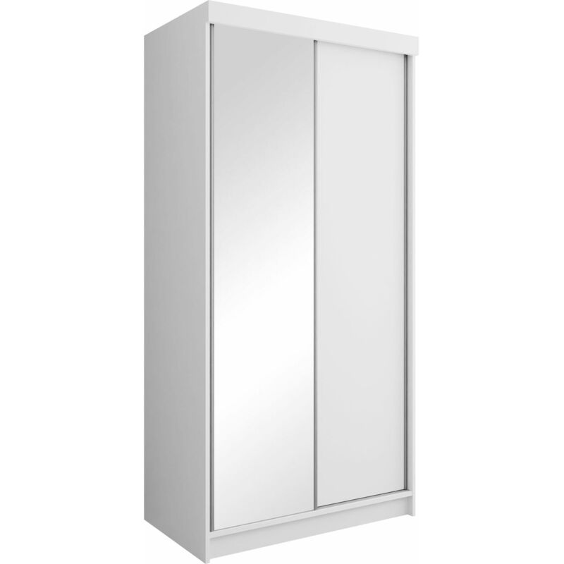 foto del prodotto mobilier1 guardaroba dover 103, bianco, 200x100x62cm, porte guardaroba scorrevoli, numero di ripiani 0