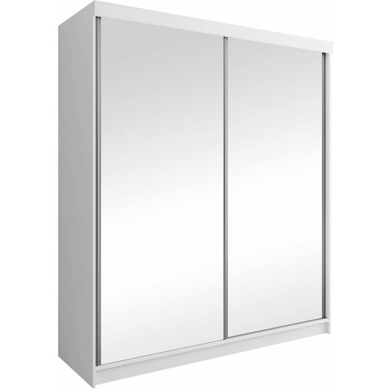 foto del prodotto mobilier1 guardaroba dover 106, bianco, 200x200x62cm, porte guardaroba scorrevoli, numero di ripiani 0