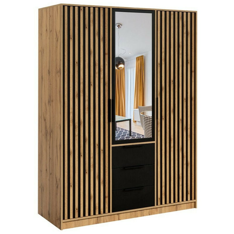 foto del prodotto mobilier1 guardaroba enolevo 101 , 200x150x58cm, porte guardaroba battenti, numero di ripiani 0