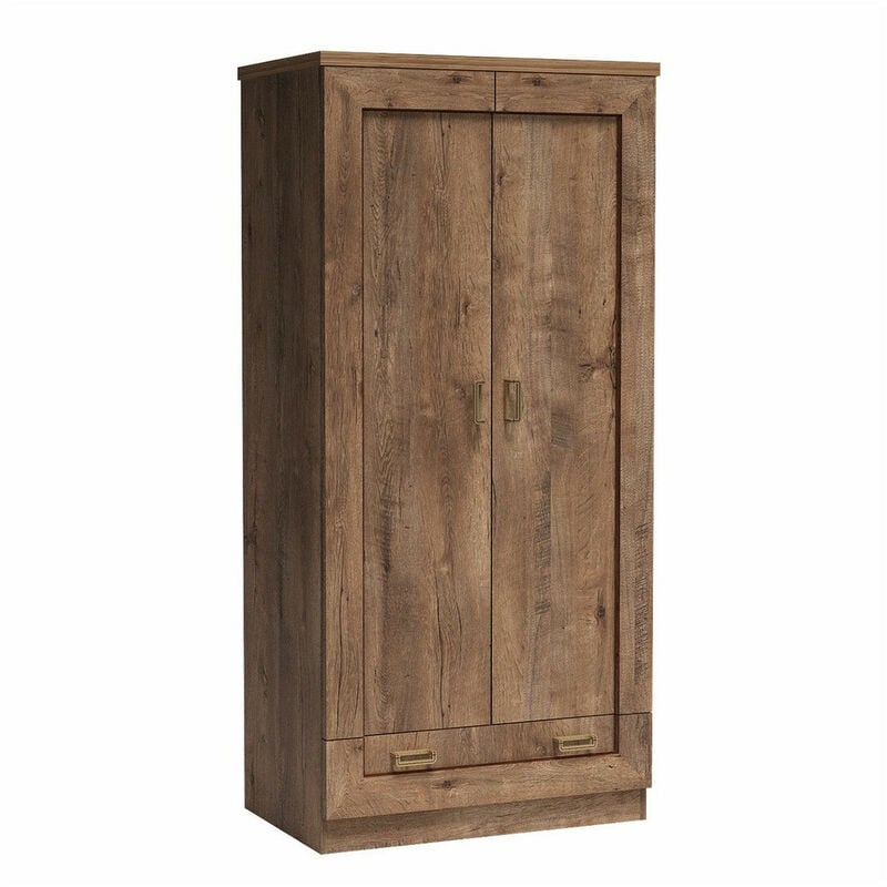 foto del prodotto mobilier1 guardaroba lircava 106, quercia di lefkada, 191x90x58cm, porte guardaroba battenti, numero di ripiani 0