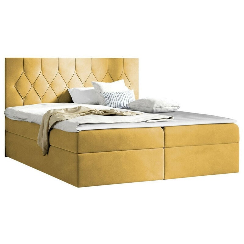 foto del prodotto mobilier1 - letto continentale baltimore 159, mikrofaza 07, continentale, singolo, 120x200, arazzo, 127x208x103cm