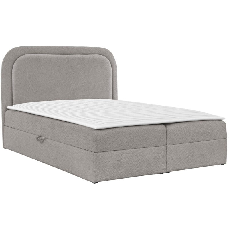 foto del prodotto mobilier1 - letto continentale baltimore 197, coral 75, continentale, doppio, 200x200, arazzo, 204x208x122cm